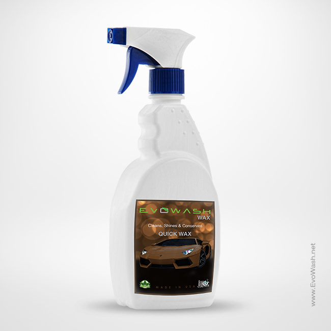 EvoWash Quick Spray WAX Car Detailer